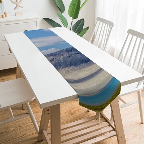 Yanfind Table Runner Scenery Sand Ground Travel Outdoors Wallpapers Land Tajikistan Creative Images Countryside Everyday Dining Wedding Party Holiday Home Decor