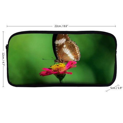 yanfind Pencil Case YHO Petals Images Pretty Insect Spring Wing Public Underside Wildlife Wallpapers Plant Pollen Zipper Pens Pouch Bag for Student Office School