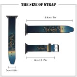 yanfind Watch Strap for Apple Watch Big Sur Mountains Golden Hour Sunset Evening MacOS California Compatible with iWatch Series 5 4 3 2 1