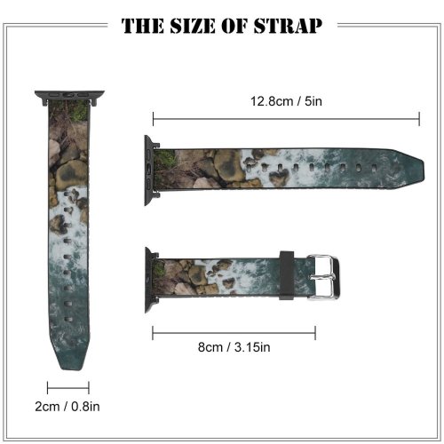 yanfind Watch Strap for Apple Watch Invertebrate Rock Berembang Insect Pictures Islands Banyan Outdoors Stock Fish Grey Compatible with iWatch Series 5 4 3 2 1