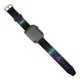 yanfind Watch Strap for Apple Watch Technology Razer Cyber City Neon Colorful Cityscape Futuristic Compatible with iWatch Series 5 4 3 2 1