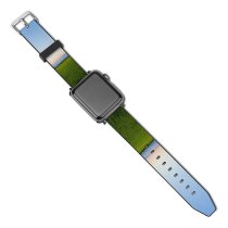 yanfind Watch Strap for Apple Watch Free Field Grassland Countryside Outdoors Paddy Stock Images Compatible with iWatch Series 5 4 3 2 1