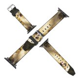 yanfind Watch Strap for Apple Watch Dog Pet Free Pictures Strap Stock Golden Images Compatible with iWatch Series 5 4 3 2 1