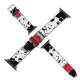 yanfind Watch Strap for Apple Watch Dark Love Heart Astronaut Planet Outer Space AMOLED Cute Compatible with iWatch Series 5 4 3 2 1