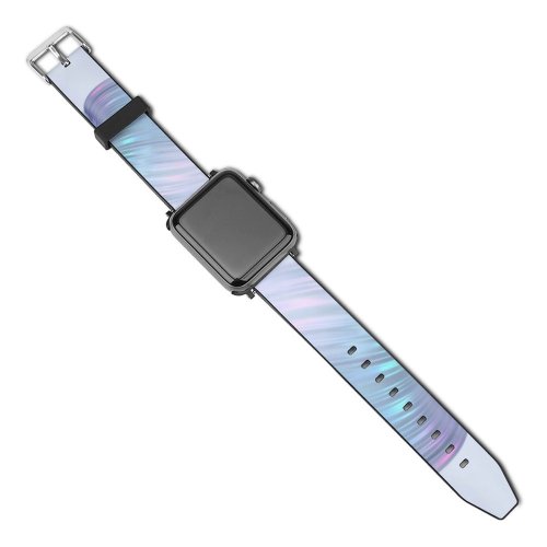 yanfind Watch Strap for Apple Watch Abstract Angel  Colorful Shining  MediaPad Compatible with iWatch Series 5 4 3 2 1