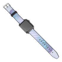 yanfind Watch Strap for Apple Watch Abstract Angel  Colorful Shining  MediaPad Compatible with iWatch Series 5 4 3 2 1