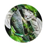 yanfind Adult Fisherman's Hat Simon Bardet Tiger Bengal Tiger Forest Daytime Big Cat Fishing Fisherman Cap Travel Beach Sun protection