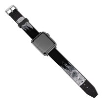 yanfind Watch Strap for Apple Watch Black Dark  Forest Night Dark Starry Sky Compatible with iWatch Series 5 4 3 2 1