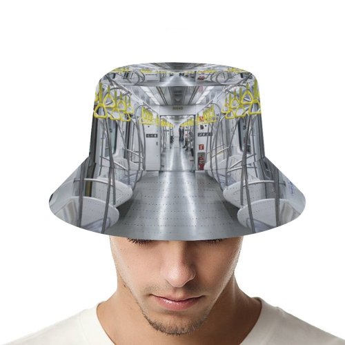 yanfind Adult Fisherman's Hat Terminal Images Train Station Quiet Empty Metro Urban Free Subway Pictures Street Fishing Fisherman Cap Travel Beach Sun protection