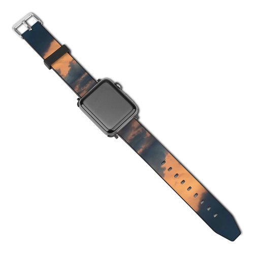 yanfind Watch Strap for Apple Watch Creative Wallpapers Images Cumulus Outdoors Pictures Cloud Sky Grey Commons Compatible with iWatch Series 5 4 3 2 1