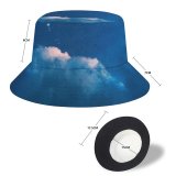 yanfind Adult Fisherman's Hat Cerqueira Starry Sky Clouds Sky Night Fishing Fisherman Cap Travel Beach Sun protection