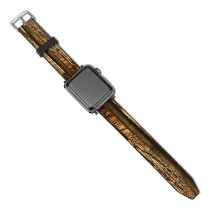 yanfind Watch Strap for Apple Watch Tree Trees Clean Soothing Grass Peace Relaxing Woods  Forest Woodland Natural Compatible with iWatch Series 5 4 3 2 1