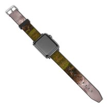 yanfind Watch Strap for Apple Watch Rural Building Countryside Plant Creative Flores Otoño Farm Pictures Grassland Outdoors Compatible with iWatch Series 5 4 3 2 1