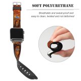 yanfind Watch Strap for Apple Watch Eastern Unsplash Tree Domain Plant Fire Leaf Public Trunk National Park Compatible with iWatch Series 5 4 3 2 1