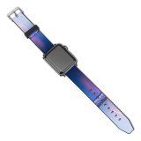 yanfind Watch Strap for Apple Watch William Warby London  Ferris Wheel River Thames Cityscape Dawn Morning Fog Compatible with iWatch Series 5 4 3 2 1