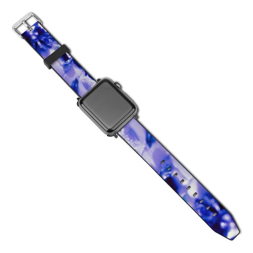 yanfind Watch Strap for Apple Watch Penguin Snowglobe Christmas Ornament Cobalt Electric Sky Macro Liquid Compatible with iWatch Series 5 4 3 2 1