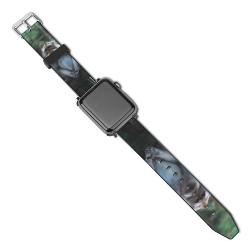 yanfind Watch Strap for Apple Watch Indonesien Ubud Gianyar Wildlife Free Monkey Wallpapers Baboon Images Bali Pictures Compatible with iWatch Series 5 4 3 2 1