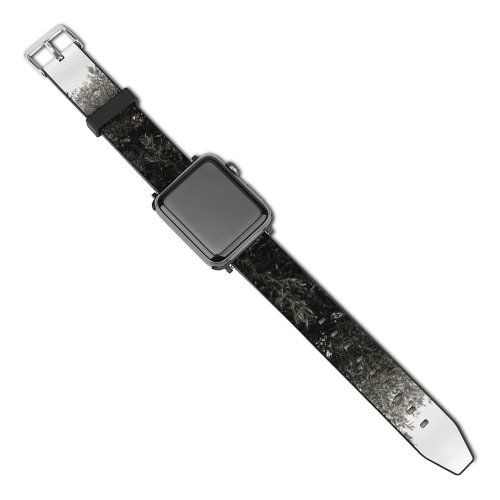 yanfind Watch Strap for Apple Watch Countryside Abies Planter Plant Woodland Forest Creative Pictures Outdoors Tree Fir Compatible with iWatch Series 5 4 3 2 1
