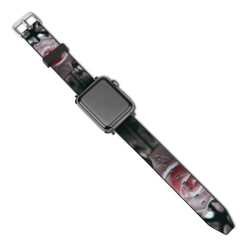 yanfind Watch Strap for Apple Watch Wallpapers Flower Rose Plant  Grey Creative Images Commons Compatible with iWatch Series 5 4 3 2 1