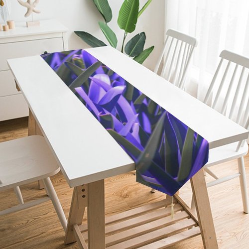 Yanfind Table Runner Agapanthus Peak Sunlight Doddabetta Plant Flax Crocus Plants Violet India Outdoors Everyday Dining Wedding Party Holiday Home Decor