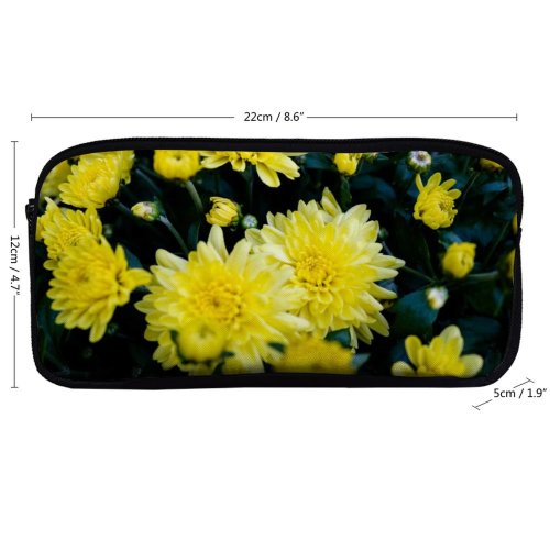 yanfind Pencil Case YHO Images Arrangement Petal Flowers Wallpapers Dahlia Plant Asteraceae Pollen Stock Free Daisy Zipper Pens Pouch Bag for Student Office School