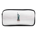 yanfind Pencil Case YHO Images Building StatueGreen HQ Wallpapers Architecture States York Monument America Art Pictures Zipper Pens Pouch Bag for Student Office School