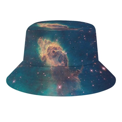 yanfind Adult Fisherman's Hat Space Carina Nebula Constellation Space Dust Astronomy Outer Space Galaxy Star Birth Fishing Fisherman Cap Travel Beach Sun protection