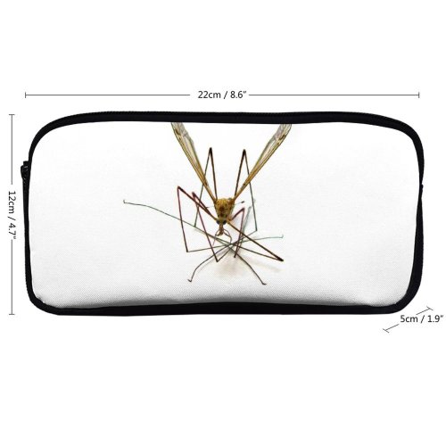 yanfind Pencil Case YHO Blood Plant Fly Sting Mosquito Insect  Bug Zipper Pens Pouch Bag for Student Office School