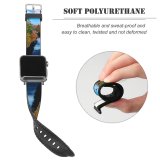 yanfind Watch Strap for Apple Watch Abies Scenery Tree Autum Plant Leaf Fir Scotland PNG Fall Outdoors Compatible with iWatch Series 5 4 3 2 1