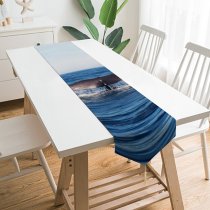 Yanfind Table Runner Recreation Conservation Pacific Outdoors Scenic Habitat Underwater Sunny Fish Freedom Interaction Wildlife Everyday Dining Wedding Party Holiday Home Decor