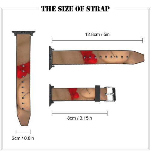 yanfind Watch Strap for Apple Watch Toys Kids Doll Stuffed Dog  Toy Teddy Plush Nose Compatible with iWatch Series 5 4 3 2 1