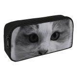 yanfind Pencil Case YHO Lovely Images Pet Manx Kids Siamese Wallpapers Pictures Angora Creative Pussy Cat Zipper Pens Pouch Bag for Student Office School