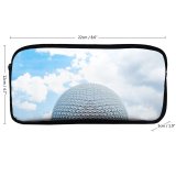 yanfind Pencil Case YHO  Images Space Glass Buena Fun Public Sky Wallpapers Lake Happy Epcot Zipper Pens Pouch Bag for Student Office School