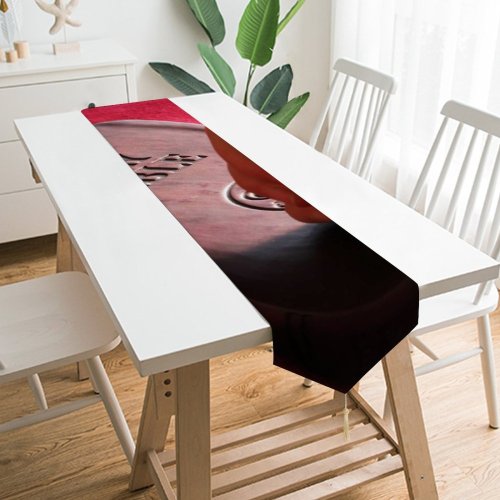 Yanfind Table Runner Blur Focus Christ Christianity Religion Worship Hands Testament Prayer Spiritual Love Spirituality Everyday Dining Wedding Party Holiday Home Decor