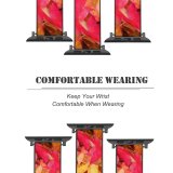 yanfind Watch Strap for Apple Watch Colours Plant  Shapes Colour Domain Patterns Pictures Ground Christchurch Textures Compatible with iWatch Series 5 4 3 2 1