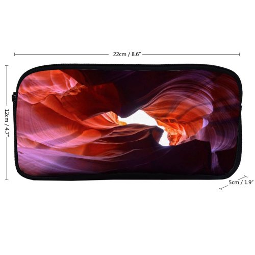 yanfind Pencil Case YHO Daniel Olah Antelope Canyon Lower Antelope Canyon Rocks Arizona Zipper Pens Pouch Bag for Student Office School