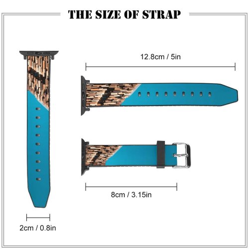 yanfind Watch Strap for Apple Watch Massimiliano Donghi Architecture Assago Milanofiori Nord Milan Italy  Architecture Building Sky Compatible with iWatch Series 5 4 3 2 1