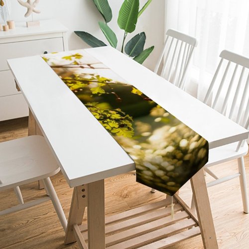 Yanfind Table Runner England Landscape Sunlight Plant Pictures Tree Light Warmth Sunshine Dream Flare Everyday Dining Wedding Party Holiday Home Decor
