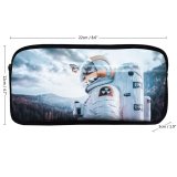 yanfind Pencil Case YHO Comfreak Radioactive Suit Butterfly Science Clouds Sky Reflection Nuclear Zipper Pens Pouch Bag for Student Office School