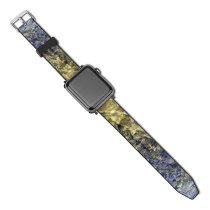 yanfind Watch Strap for Apple Watch Texture Lake Tahoe Nevada Ripple Ripples Sand Rock Geology Tree Plant Seaweed Compatible with iWatch Series 5 4 3 2 1
