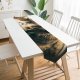 Yanfind Table Runner Funny Curiosity Cute Sleep Cat Baby Eye Family Kitten Pet Whisker Fur Everyday Dining Wedding Party Holiday Home Decor
