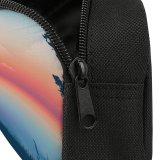 yanfind Pencil Case YHO Coyle Lifestyle Goonies Morning Sunrise Silhouette Minimal Art Landscape Panorama Zipper Pens Pouch Bag for Student Office School