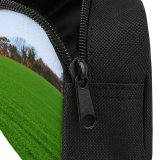 yanfind Pencil Case YHO Bucolic Field Tranquil Natural Autumn Landscape Calm Lot Countryside Peaceful Meadow Pasture Zipper Pens Pouch Bag for Student Office School