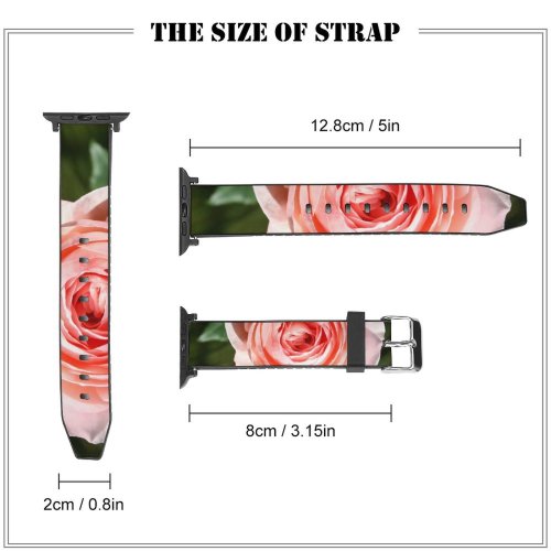yanfind Watch Strap for Apple Watch Free Pictures Flower Petal Rose Plant  Images Compatible with iWatch Series 5 4 3 2 1