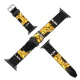 yanfind Watch Strap for Apple Watch Celebrations Year Happy Golden Letters Dark Compatible with iWatch Series 5 4 3 2 1