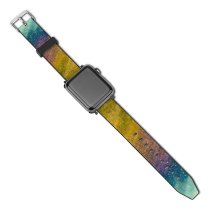 yanfind Watch Strap for Apple Watch Sad Mystic Dèco Experimental Outer Creative Poem Pictures Abstract Free Visual Compatible with iWatch Series 5 4 3 2 1