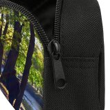 yanfind Pencil Case YHO Deciduous Leaf Sunlight Landscape Leaf Tree Tree Stockholm Light Natural Autumn Autumn Zipper Pens Pouch Bag for Student Office School