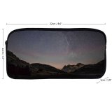 yanfind Pencil Case YHO Tarn Images Space Blea Night Ambleside Landscape Public Way Outer Astronomy Sky Zipper Pens Pouch Bag for Student Office School