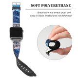 yanfind Watch Strap for Apple Watch United Landscape Peak Vegas Domain Rock Scenic Pictures Outdoors Snow Range Compatible with iWatch Series 5 4 3 2 1