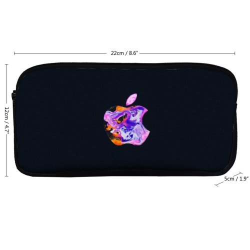 yanfind Pencil Case YHO Rus Khasanov Technology Minimal iPhone Liquid Art Zipper Pens Pouch Bag for Student Office School